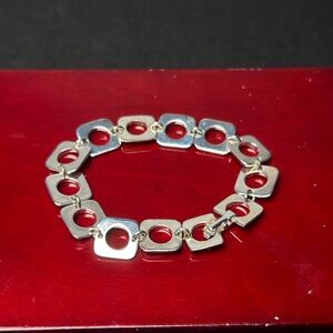 Silver Link Costume Bracelet